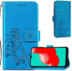 Чехол Flower Book Samsung A246 A24 5G синий цена и информация | Чехлы для телефонов | pigu.lt