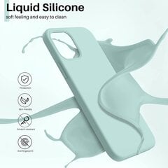 Чехол Liquid Silicone 1.5mm Samsung A336 A33 5G темно синий цена и информация | Чехлы для телефонов | pigu.lt