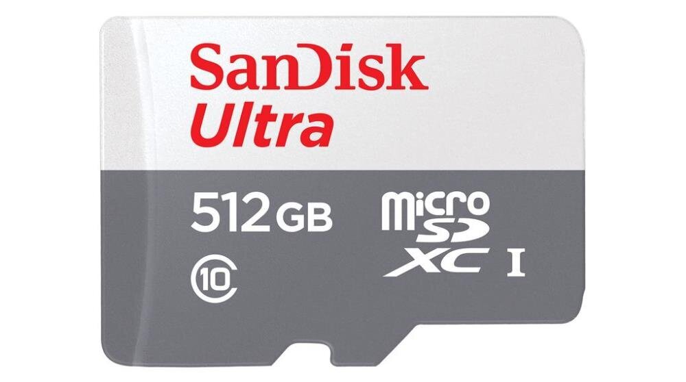 SanDisk Ultra microSD 512 GB MicroSDXC цена и информация | Atminties kortelės telefonams | pigu.lt