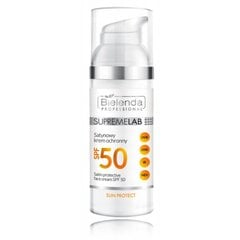 Bielenda Professional Supremelab Сатиновый защитный крем SPF50, 50 мл цена и информация | Кремы от загара | pigu.lt