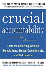Crucial Accountability: Tools for Resolving Violated Expectations, Broken Commitments, and Bad Behavior, Second Edition kaina ir informacija | Saviugdos knygos | pigu.lt