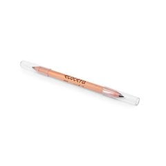 Antakių pieštukas dvipusis Ecocera Natural Choice, Sepia, 1 vnt. kaina ir informacija | Antakių dažai, pieštukai | pigu.lt