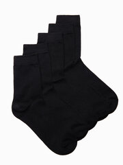 Kojinės vyrams Edoti U291, juodos, 5 vnt kaina ir informacija | Vyriškos kojinės | pigu.lt