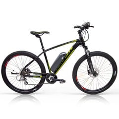 Elektrinis dviratis Raven Squad TS 8G, 29", juodas/geltonas цена и информация | Электровелосипеды | pigu.lt