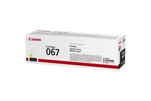 Canon 067 (5099C002), geltona kaina ir informacija | Kasetės lazeriniams spausdintuvams | pigu.lt