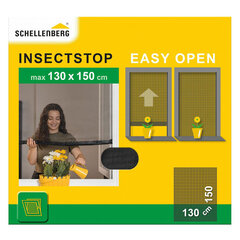 Apsauginis langų tinklelis nuo vabzdžių Schellenberg, 130 x 150 cm kaina ir informacija | Tinkleliai nuo vabzdžių | pigu.lt