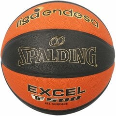 Баскетбольный мяч Spalding Excel TF-500 Оранжевый 7 цена и информация | Баскетбольные мячи | pigu.lt