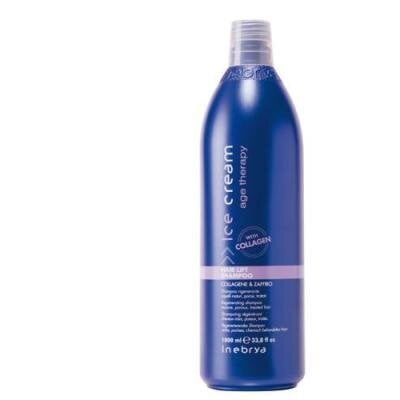  Regeneruojantis šampūnas brandiems, porėtiems ir chemiškai paveiktiems plaukams Inebrya Hair Lift, 1000 ml цена и информация | Šampūnai | pigu.lt