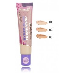 Drėkinantis ir spindesio suteikiantis makiažo pagrindas Ingrid Natural Essence Hydra Glow Foundation, 30 ml kaina ir informacija | Makiažo pagrindai, pudros | pigu.lt