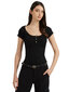 Marškinėliai moterims Guess 53672, juodi kaina ir informacija | Marškinėliai moterims | pigu.lt