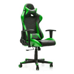 Žaidimų kėdė Woxter GM26-071, juoda/žalia kaina ir informacija | Biuro kėdės | pigu.lt