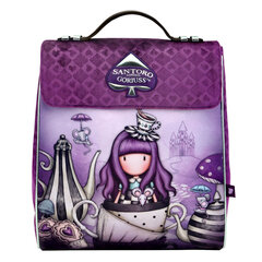 Детский рюкзак Gorjuss A little more tea Фиолетовый (27 x 33 x 15 cm) цена и информация | Рюкзаки и сумки | pigu.lt