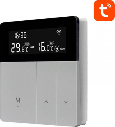 Išmanusis katilo termostatas Avatto WT50 3A Wi-Fi Tuya цена и информация | Laikmačiai, termostatai | pigu.lt