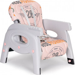 Maitinimo kėdutė Ecotoys 2-in-1, pink kaina ir informacija | Maitinimo kėdutės | pigu.lt