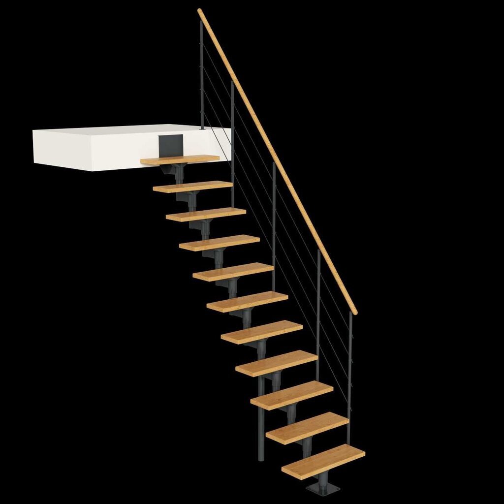 Moduliniai laiptai Boston Dolle, 266-350 cm kaina ir informacija | Laiptai | pigu.lt