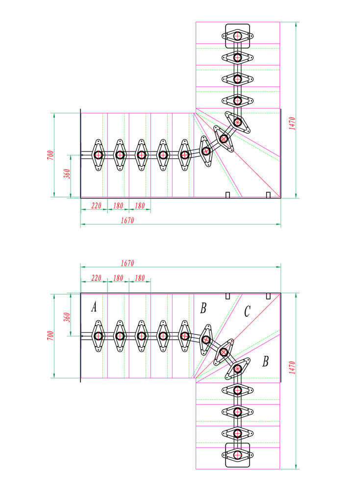 Moduliniai laiptai Boston Dolle, 247-325 cm kaina ir informacija | Laiptai | pigu.lt