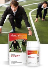 Mantra energija B12 цена и информация | Витамины, пищевые добавки, препараты для хорошего самочувствия | pigu.lt