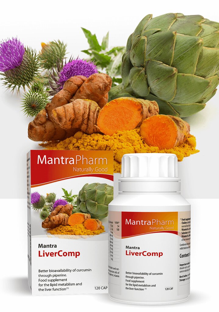 Mantra Liver Comp kaina ir informacija | Vitaminai, maisto papildai, preparatai gerai savijautai | pigu.lt