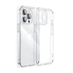 Прочный силиконовый чехол Fusion Precise Case 2 мм для Apple iPhone 14, прозрачный цена и информация | Чехлы для телефонов | pigu.lt