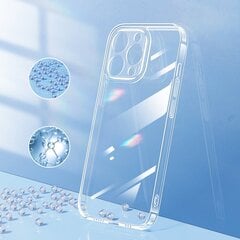 Прочный силиконовый чехол Fusion Precise Case 2 мм для Apple iPhone 14, прозрачный цена и информация | Чехлы для телефонов | pigu.lt