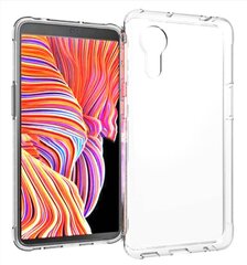 Прочный силиконовый чехол Fusion Precise Case 2 мм для Samsung G525 Galaxy Xcover 5, прозрачный цена и информация | Чехлы для телефонов | pigu.lt