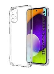 Прочный силиконовый чехол Fusion Precise Case 2 мм для Samsung A526 | A525 | A528 Galaxy A52 5G | A52 4G | A52s, прозрачный цена и информация | Чехлы для телефонов | pigu.lt