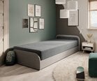 Кровать NORE Parys Sawana 21, 90x200 см, серый цвет