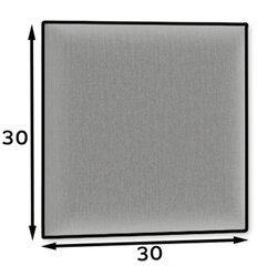 Мягкая настенная панель NORE Quadratta Monolith 37, зеленый цвет цена и информация | Мягкие стеновые панели | pigu.lt