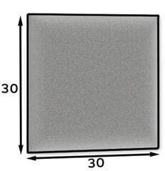 Мягкая настенная панель NORE Quadratta Monolith 84, серая цена и информация | Мягкие стеновые панели | pigu.lt