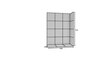Minkštų sienos plokščių komplektas NORE Quadratta Monolith 84, pilkas kaina ir informacija | Minkštos sienų plokštės | pigu.lt