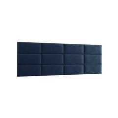 Minkštų sienos plokščių komplektas NORE Quadratta Monolith 77, mėlynas kaina ir informacija | Minkštos sienų plokštės | pigu.lt