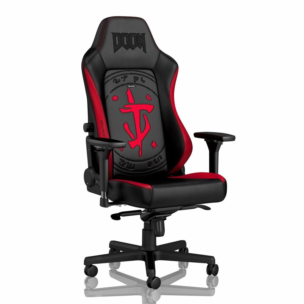 Žaidimų kėdė Noblechairs, raudona цена и информация | Biuro kėdės | pigu.lt