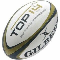 Мяч для регби Gilbert G-TR4000 Top 14, 5 размер цена и информация | Rankinis | pigu.lt