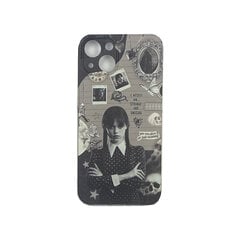 Wednesday Addams skirtas iPhone 13, pilkas kaina ir informacija | Telefono dėklai | pigu.lt