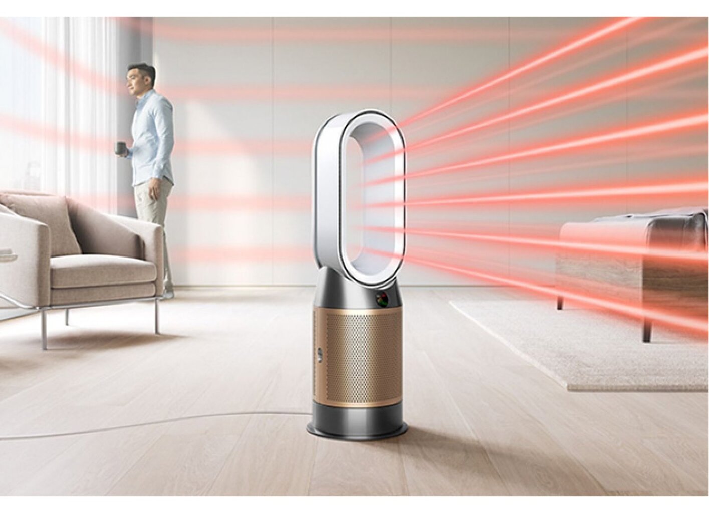 Termoventiliatorius, oro valytuvas Dyson Formalehyde HP09 PURE цена и информация | Oro drėkintuvai | pigu.lt