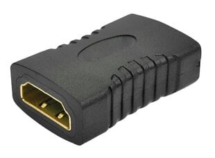 Адаптер Aptel HDMI female/HDMI female цена и информация | Адаптеры, USB-разветвители | pigu.lt