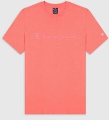 Marškinėliai vyrams Champion, rožiniai цена и информация | Мужские футболки | pigu.lt