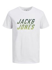 Jack & Jones marškinėliai, Balti kaina ir informacija | Marškinėliai berniukams | pigu.lt