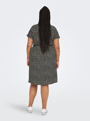 Only Carmakoma женское платье 15225526*02, черный/белый 5715369935379 цена и информация | Платья | pigu.lt