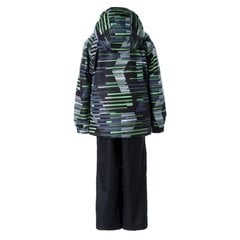 Huppa детский комплект 100/40г Rex 45080014*32009, черный/зелёный 4741632162440 цена и информация | Куртки для мальчиков | pigu.lt