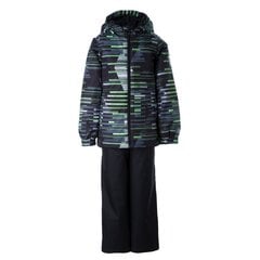 Huppa žieminis aprangos komplektas berniukams, juodas kaina ir informacija | Striukės berniukams | pigu.lt