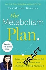 Metabolism Plan: Discover the Foods and Exercises that Work for Your Body to Reduce Inflammation and Lose Weight Fast kaina ir informacija | Saviugdos knygos | pigu.lt