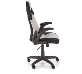 Darbo kėdė Halmar Bloom, pilka/juoda kaina ir informacija | Biuro kėdės | pigu.lt