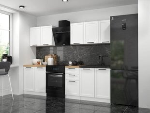 Кухонный гарнитур Top E Shop Pafos 200, белый цвет цена и информация | Кухонные гарнитуры | pigu.lt