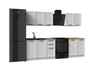Кухонный гарнитур Top E Shop Pafos 200, белый цвет цена и информация | Кухонные гарнитуры | pigu.lt