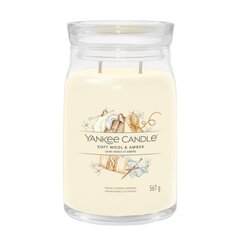 Yankee Candle kvapnioji žvakė Soft Wool and Amber 567g kaina ir informacija | Žvakės, Žvakidės | pigu.lt