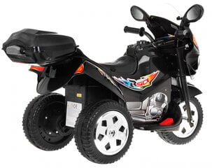 Elektrinis triratis motociklas BJX-088, juodas kaina ir informacija | Elektromobiliai vaikams | pigu.lt