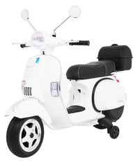 Elektrinis motociklas Vespa, baltas kaina ir informacija | Elektromobiliai vaikams | pigu.lt