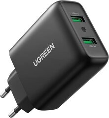 Ugreen CD161, USB-A , 3A цена и информация | Зарядные устройства для телефонов | pigu.lt
