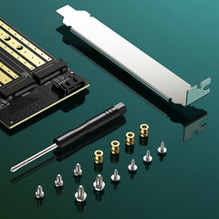 Ugreen PCIe 3.0 x4 для SSD M.2 M-Key / M.2 B-Key CM302 цена и информация | Джойстики | pigu.lt